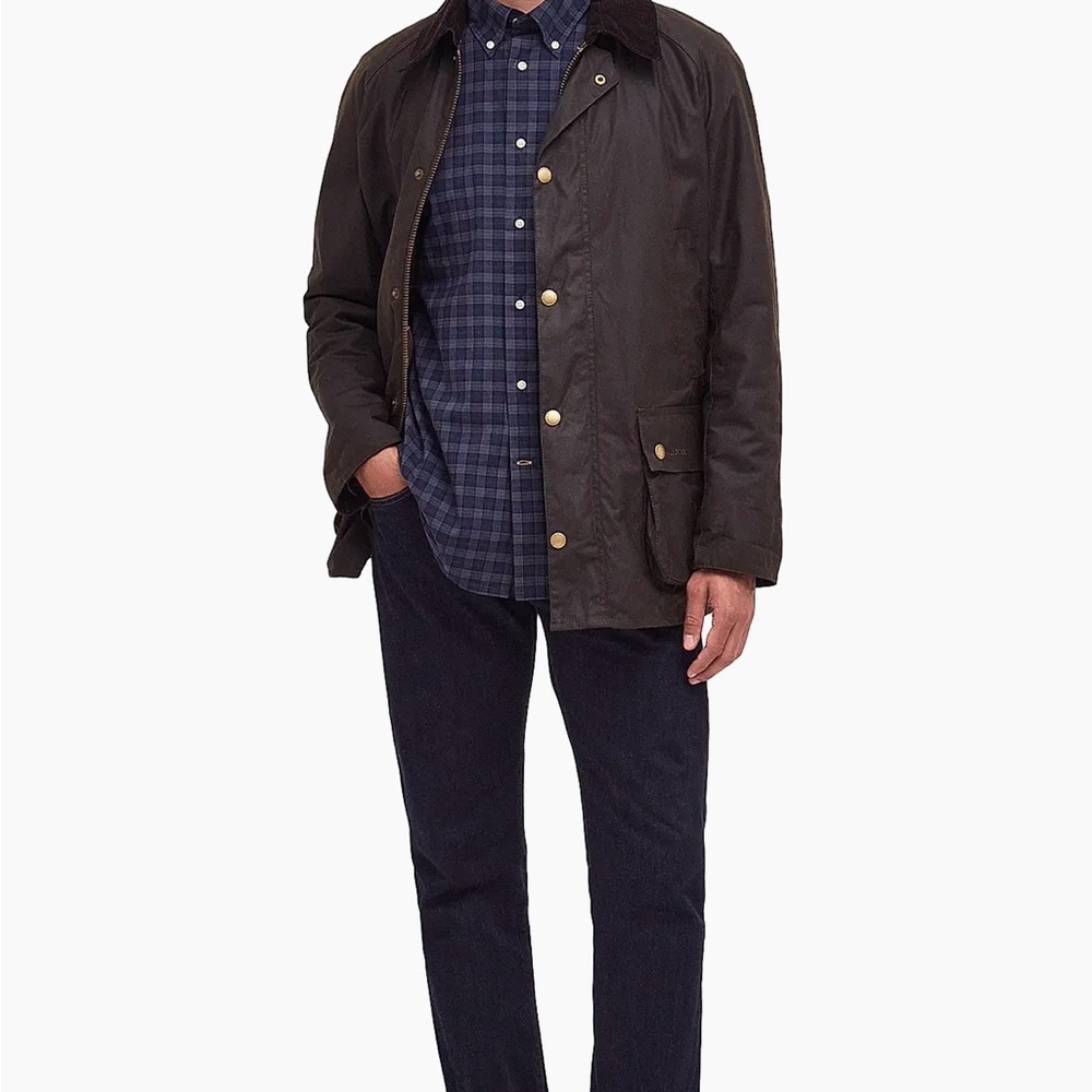 Barbour Ashby Waxed Jacket - Picture 4 of 6